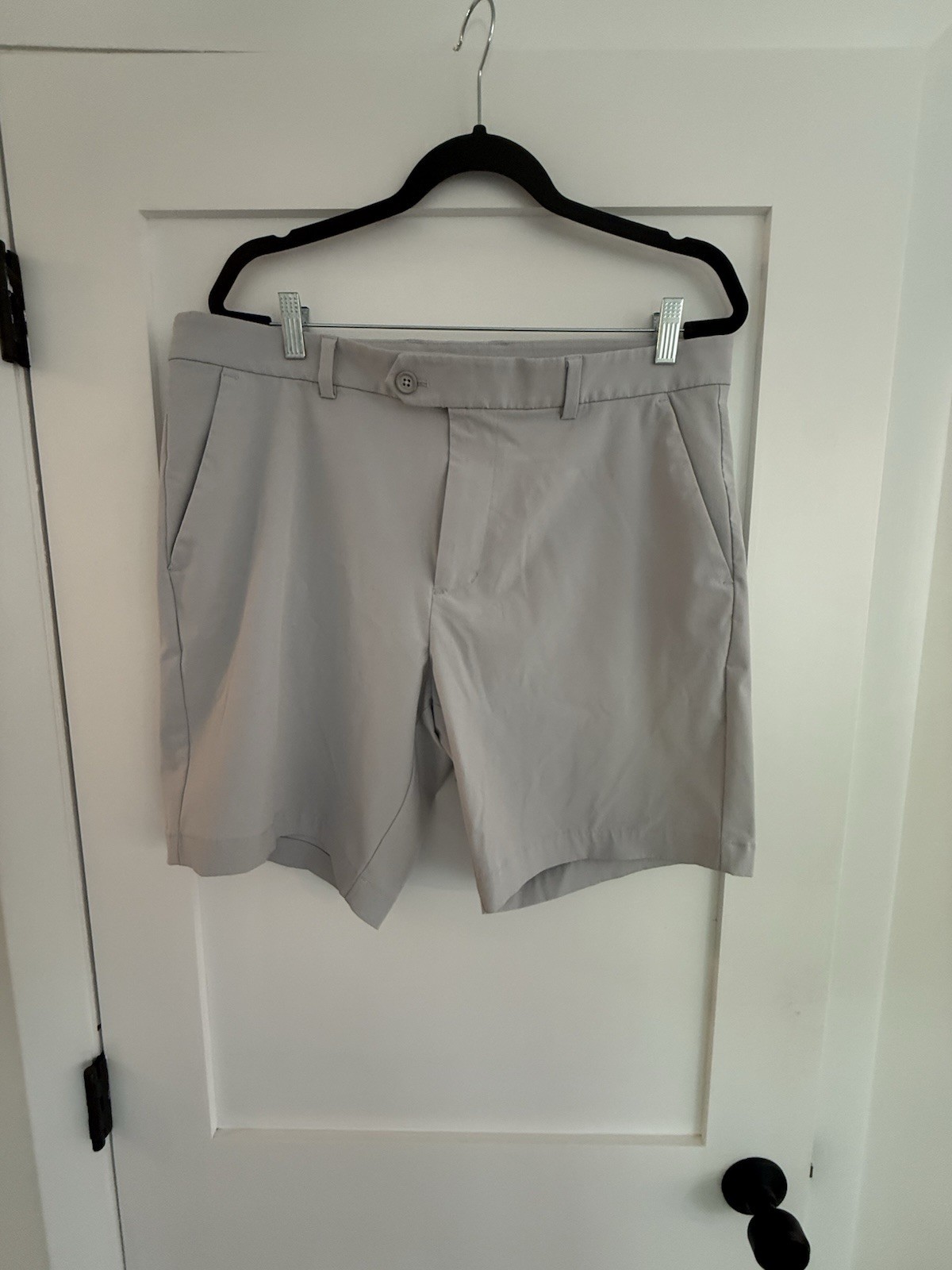 G/Fore Men’s Maverick Hybrid Shorts 8″ Inseam Nimbus Grey Size 36×8