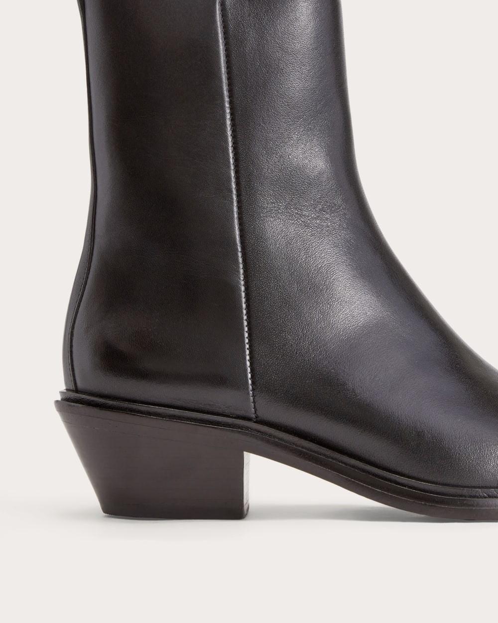Everlane The Havana Boot Black Leather Ankle Boots Size 9 New in Box