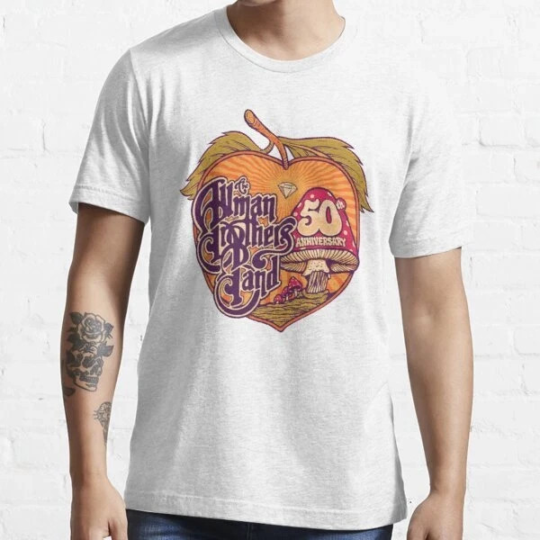 The Allman Brothers T-Shirt White Band 50th Anniversary At Fillmore East BTH37