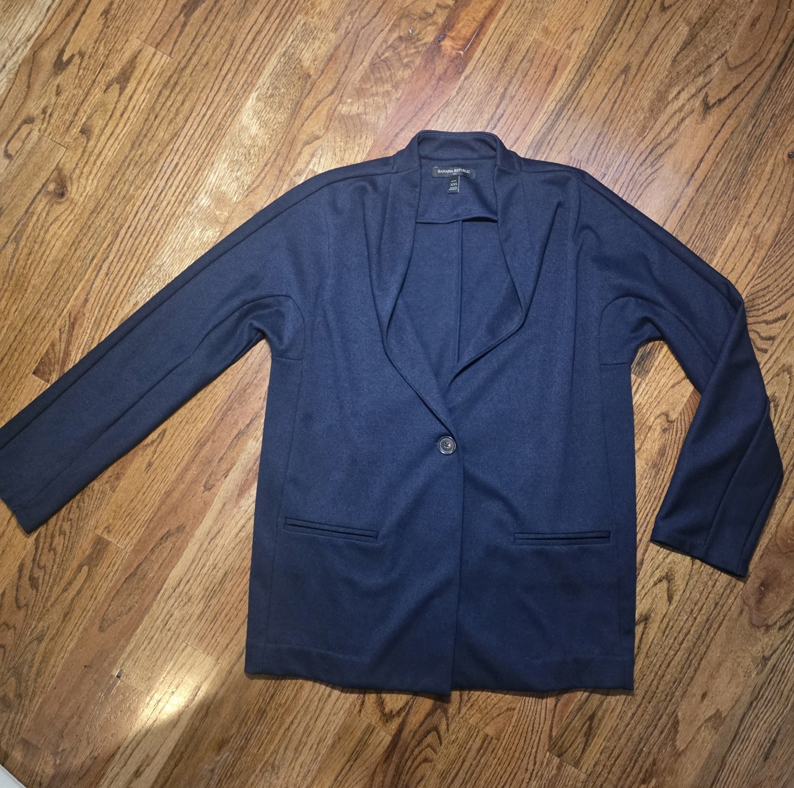 Banana Republic Milano Stitch Sweater Blazer Womens XXS