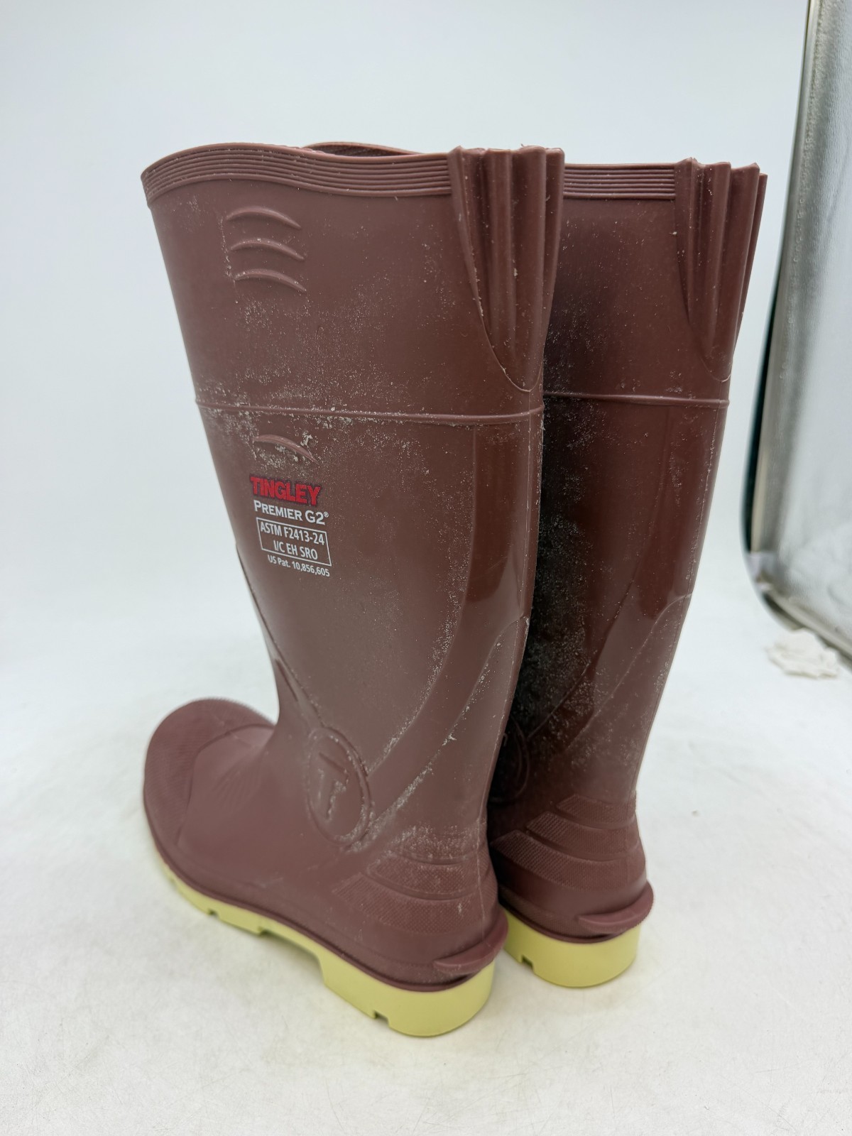 Tingley Rubber Work Boots Premier G2 Waterproof Safety Toe – Men’s 4 Women’s 6