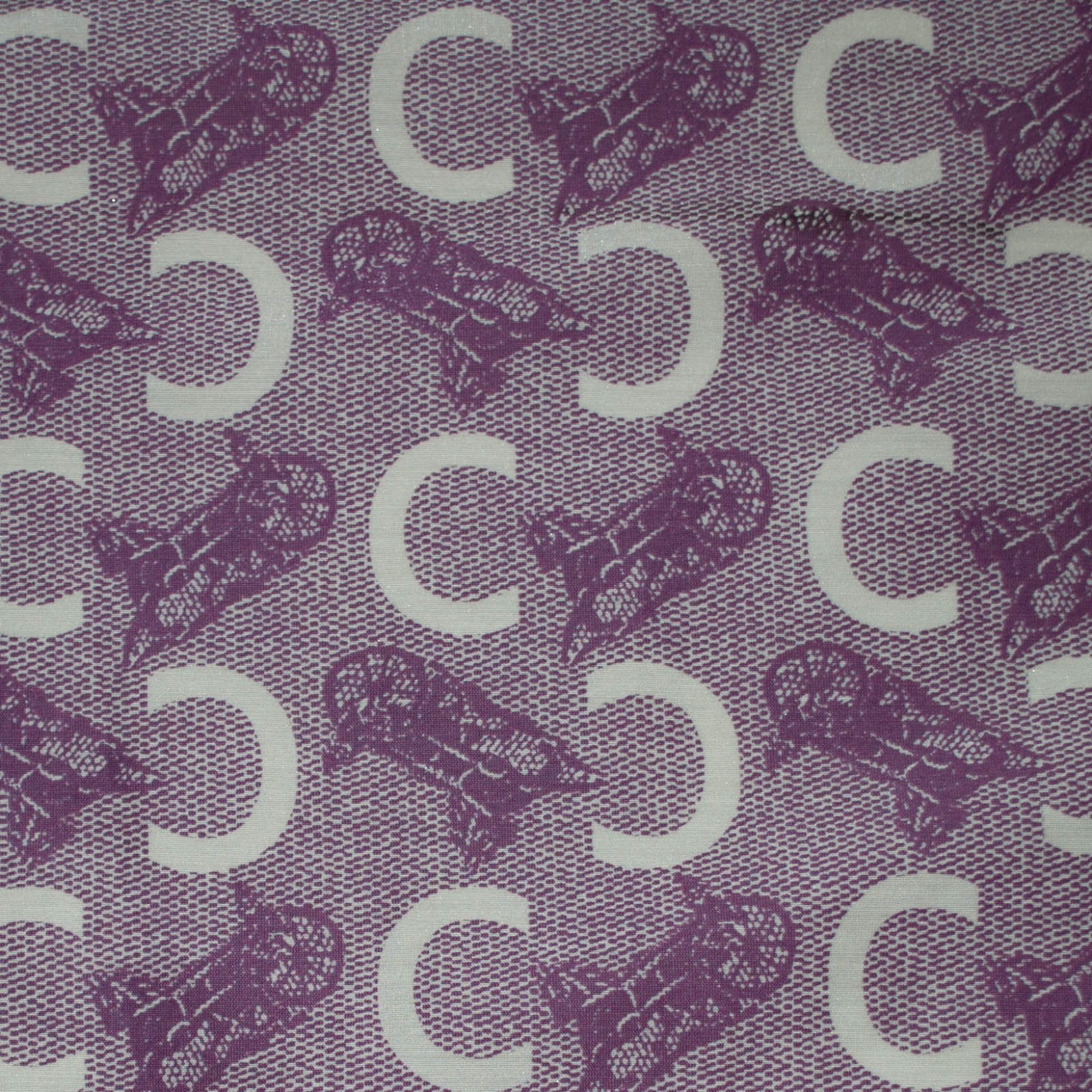 Celine horse and carriage pattern mulberry silk & cotton scarf Logo 47x47cm.