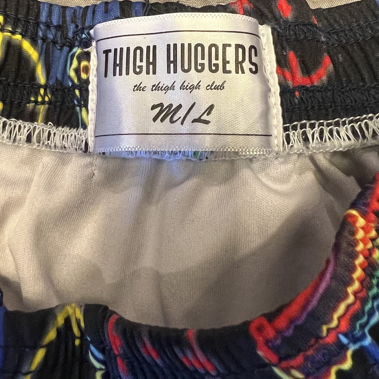 Thigh Huggers Men’s M/L Running Shorts Target Print Athletic Crossfit Lifting