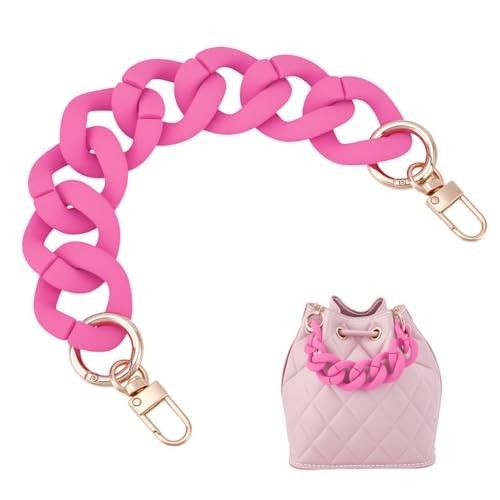11 Inch Purse Chain 1.3 inch Wide Decorative Bag Chain Cute Bag Strap Acrylic