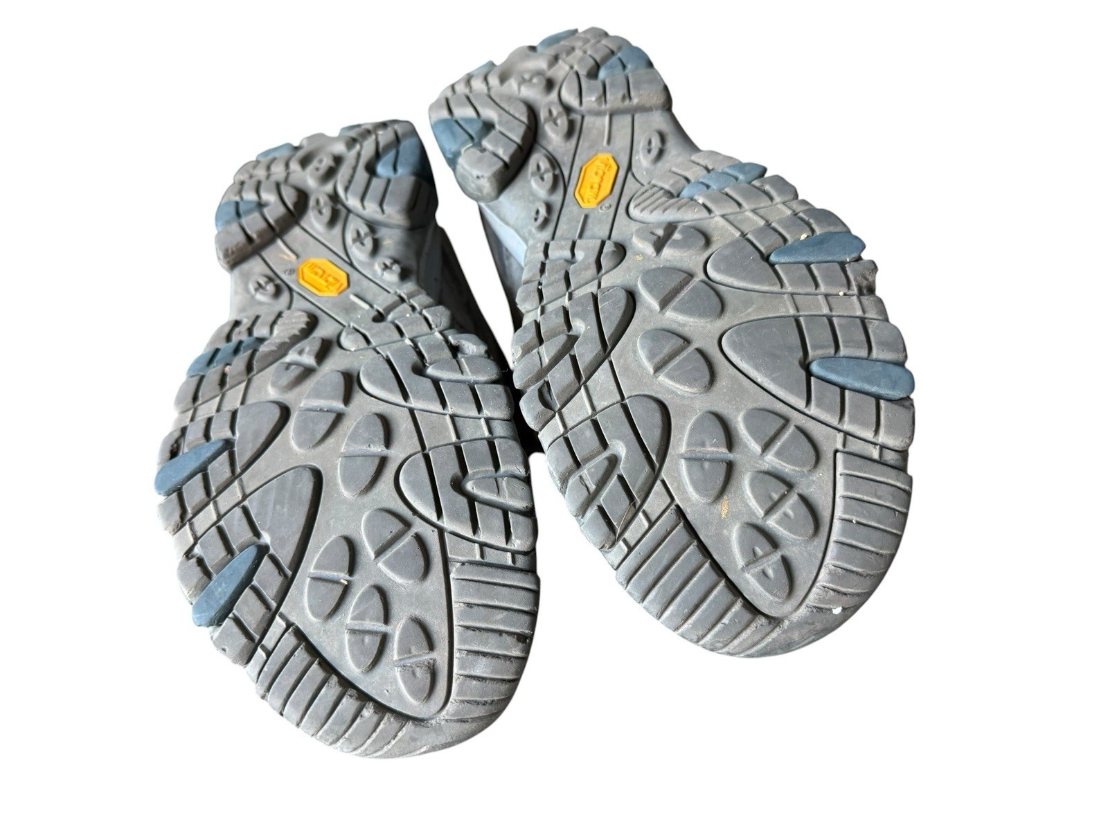 Merrell Moab 3 Mid Granite Grey Blue Men’s 10 Hiking Shoes Boots J035865