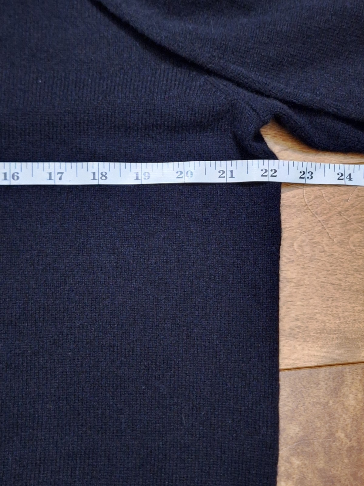 Club Room Cashmere Men’s Large Crew Neck Pullover Black Sweater EUC