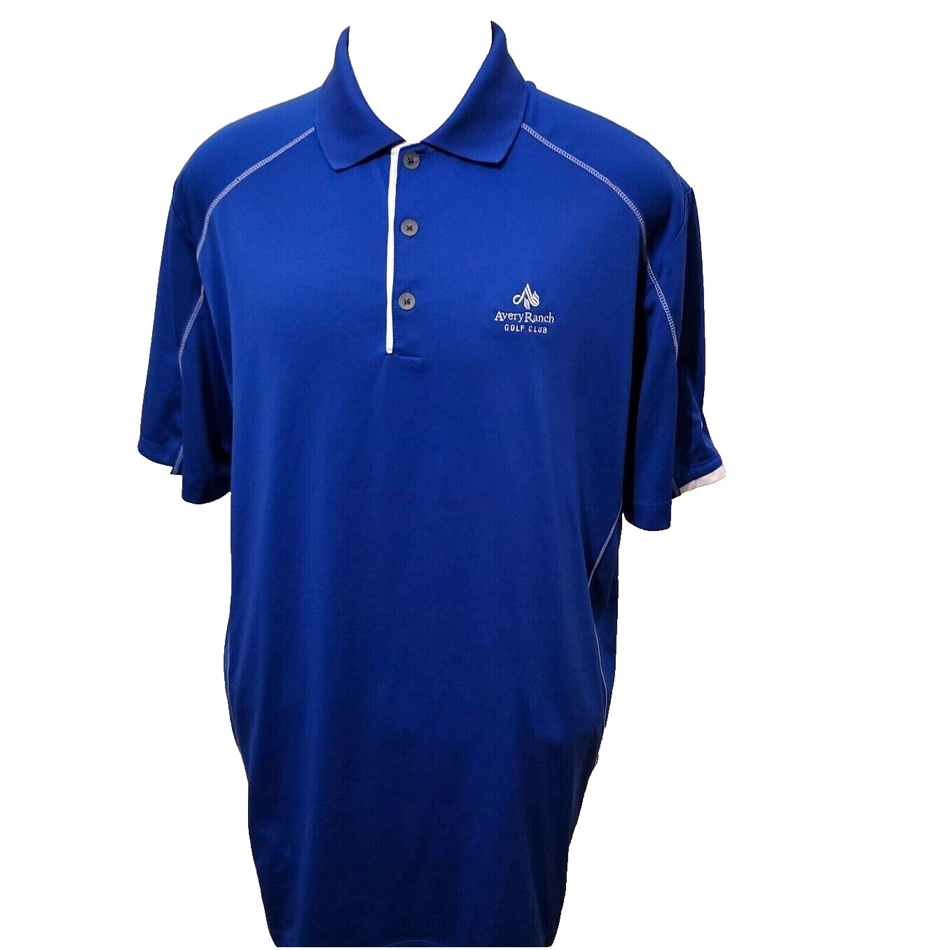 Nike Golf Dri-Fit Tour Performance Men’s Size XL Solid Blue Polo Shirt