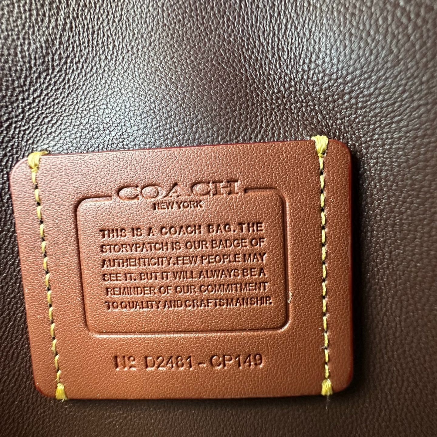 COACH Tabby Shoulder Bag 20 – Quilted CP149 Maple