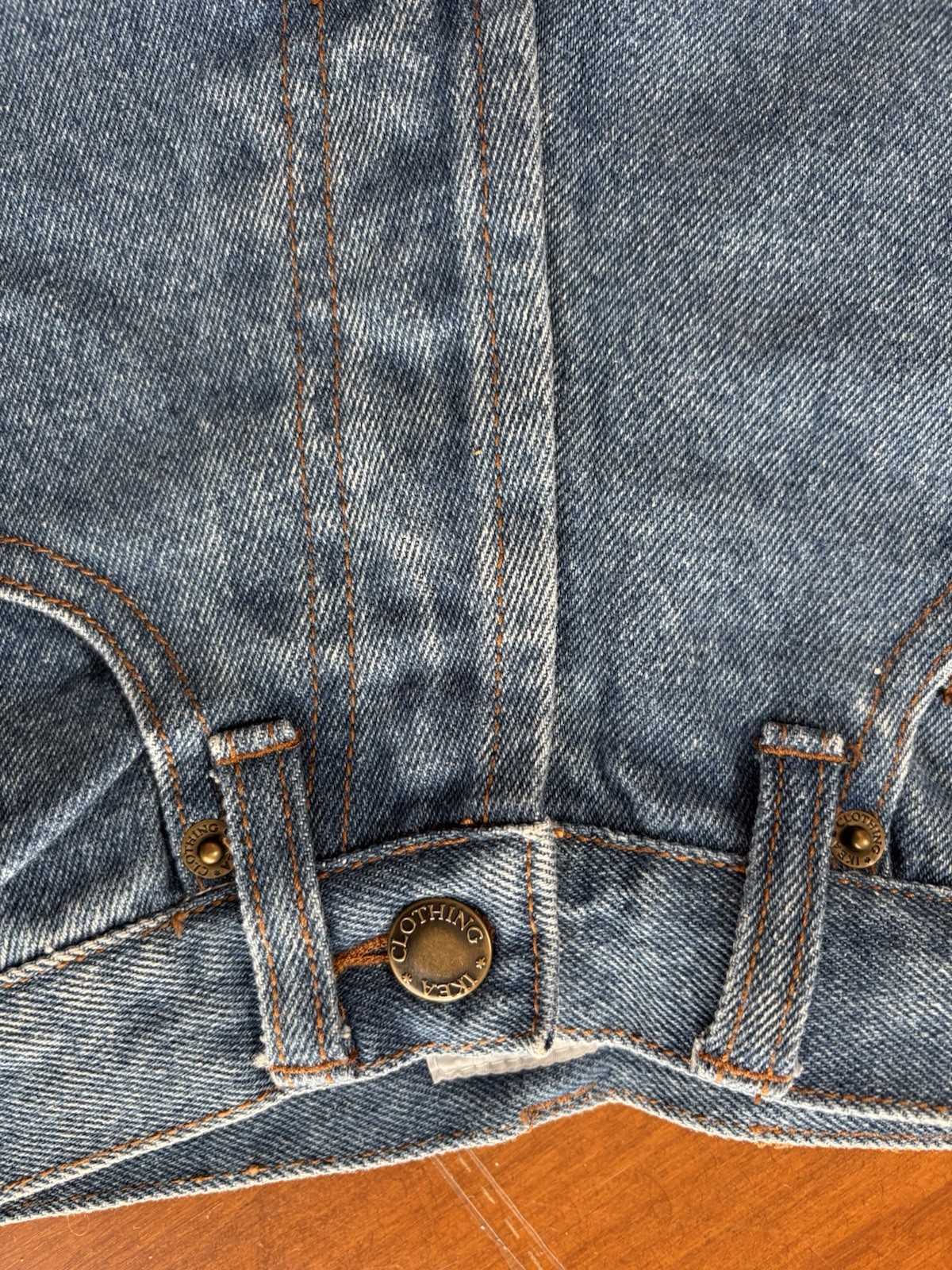 Vintage IKEA Employee Blue Denim Jeans Women’s Retail Equipment New With Tags
