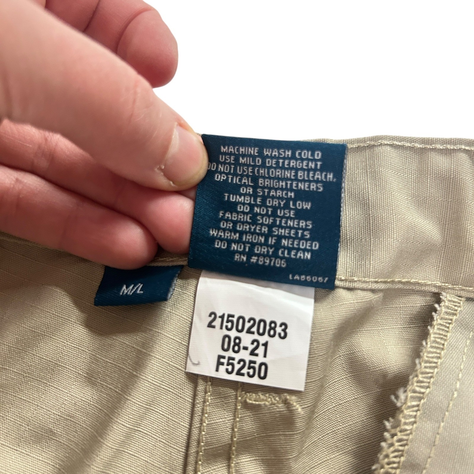 Propper BDU Tactical Cargo Pants Ripstop Military Utility Khaki M/L Drawstring