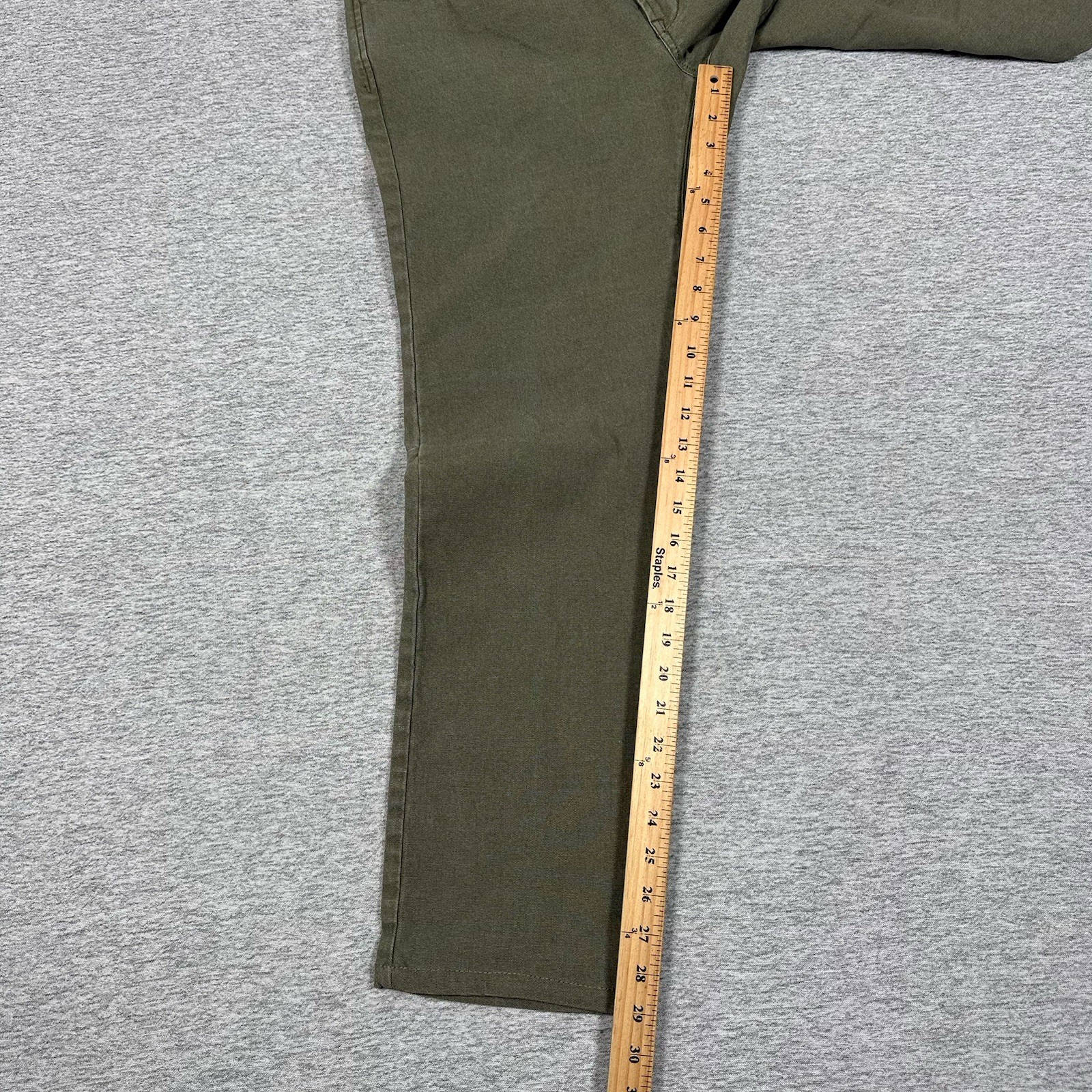 Proof Pants Mens 31×29 Green Rover Canvas Straight Travel Workwear Huckberry