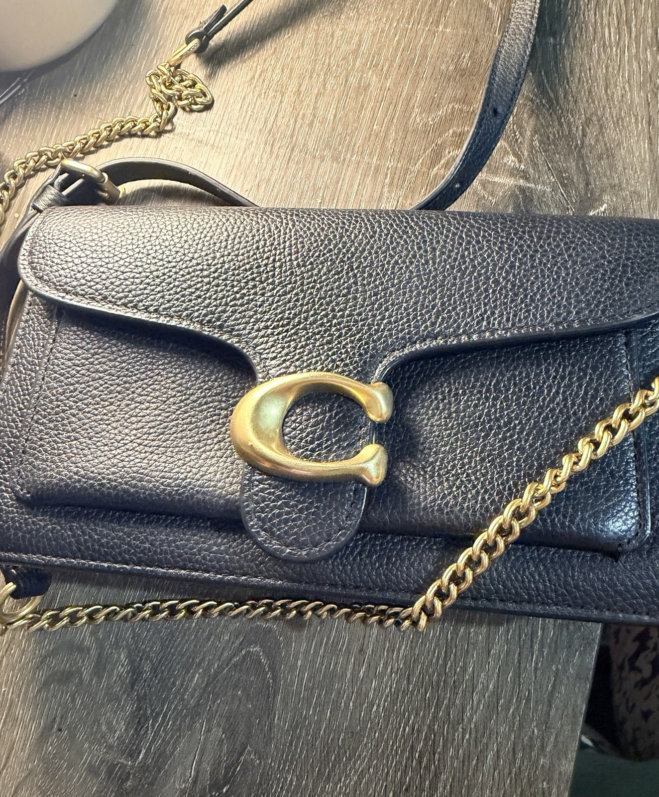 Coach Tabby Chain Clutch