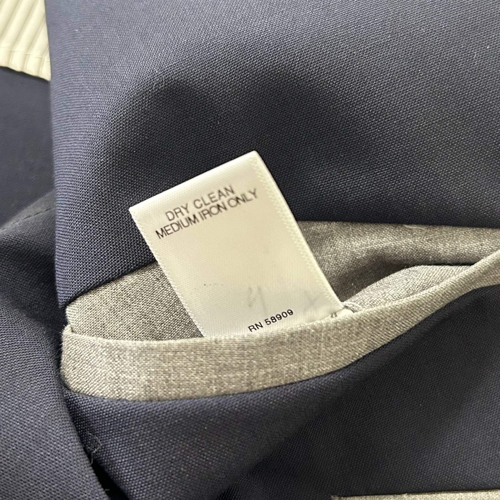Crosby Howard Unstructured Blazer Men’s M Tollegno 1900 Wool Stretch Navy