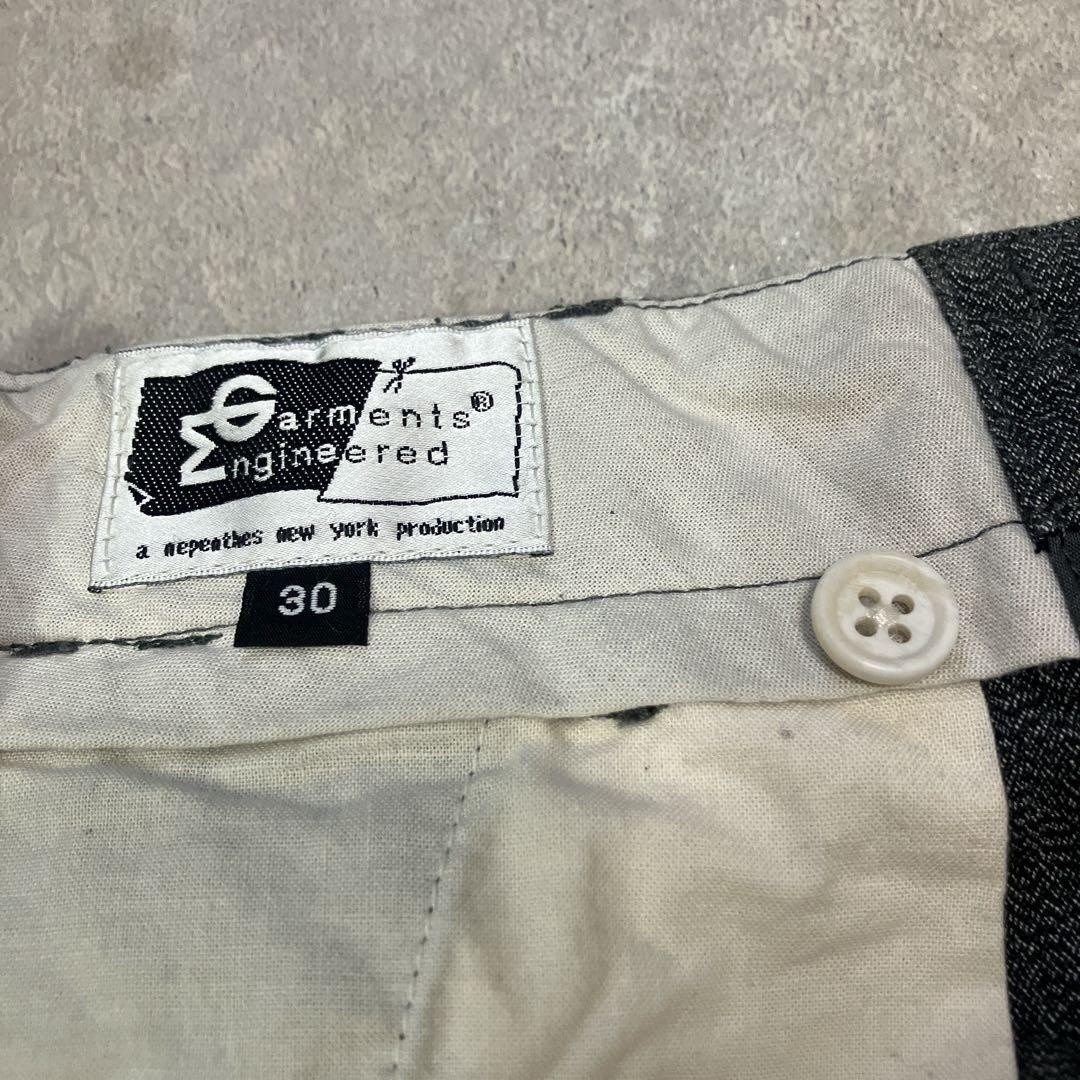 Engineered Garments Herringbone Pants Size 30 Made in USA NY Talon Zip F/S