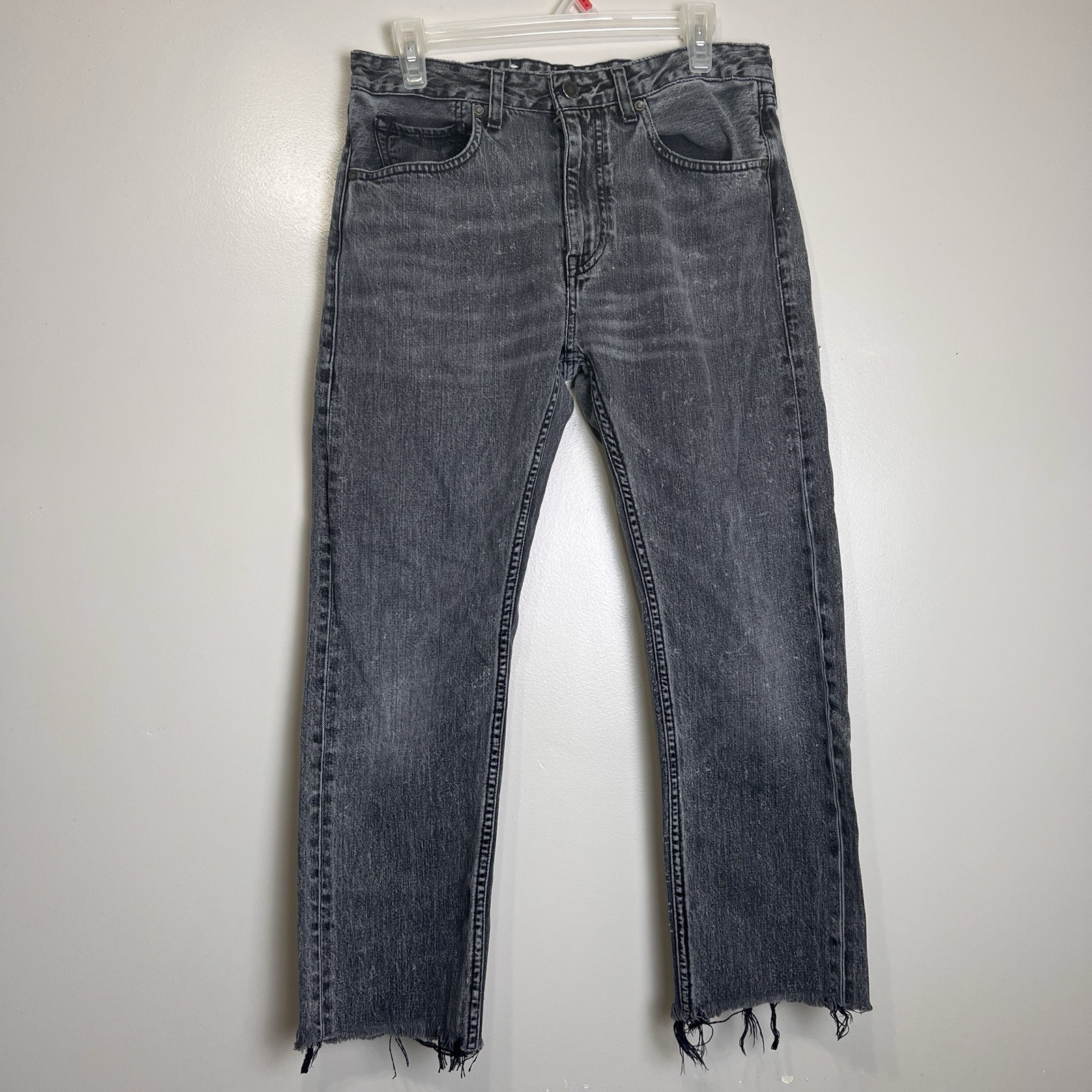 Levi’s Made & Crafted Gray Tack Slim Jeans 32” Waist, 10.5” Rise, 25” Inseam EUC