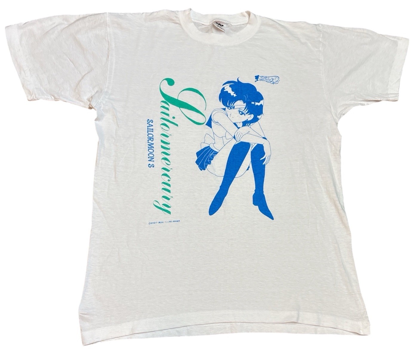 Sailor Moon Vintage 90s Sailor Mercury Banpresto T Shirt Size L