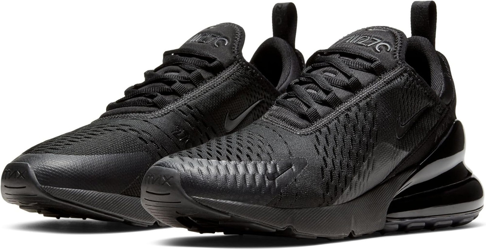 Nike Men’s Air Max 270 Sneaker – Black Black Black Black 005 – 10.5