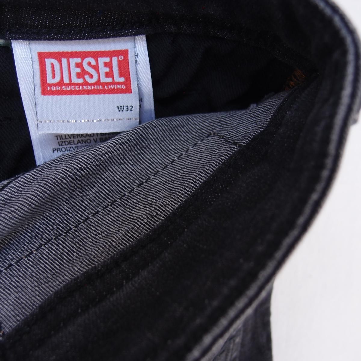 Mens Diesel THOMMER-R RB063 Stretch Slim Skinny Grey Jeans W32 L32