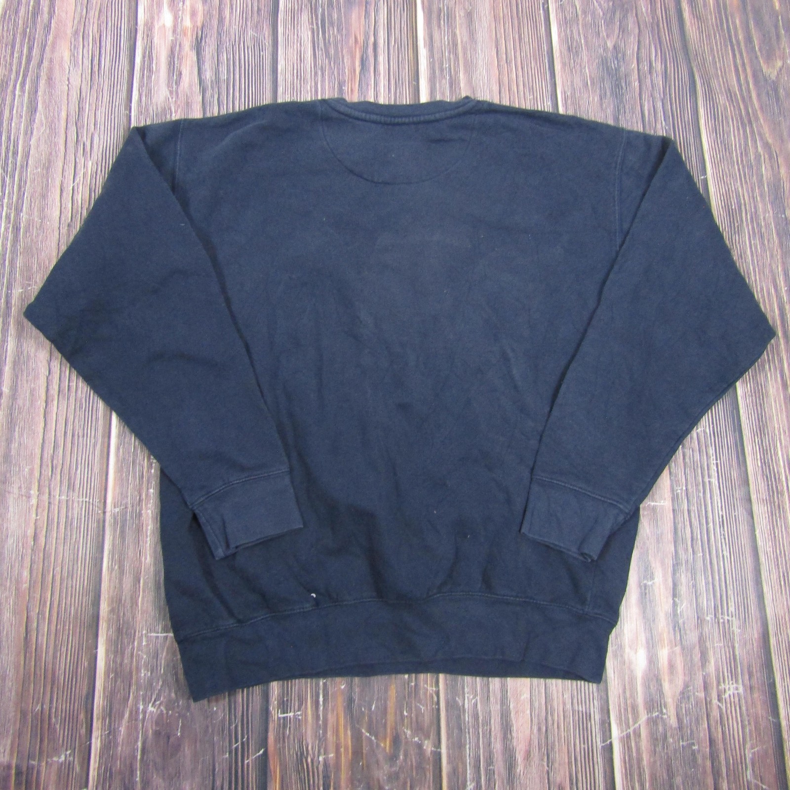 Dixie State Sweatshirt Mens Large Black College Graphic Fleece Pullover Crewneck