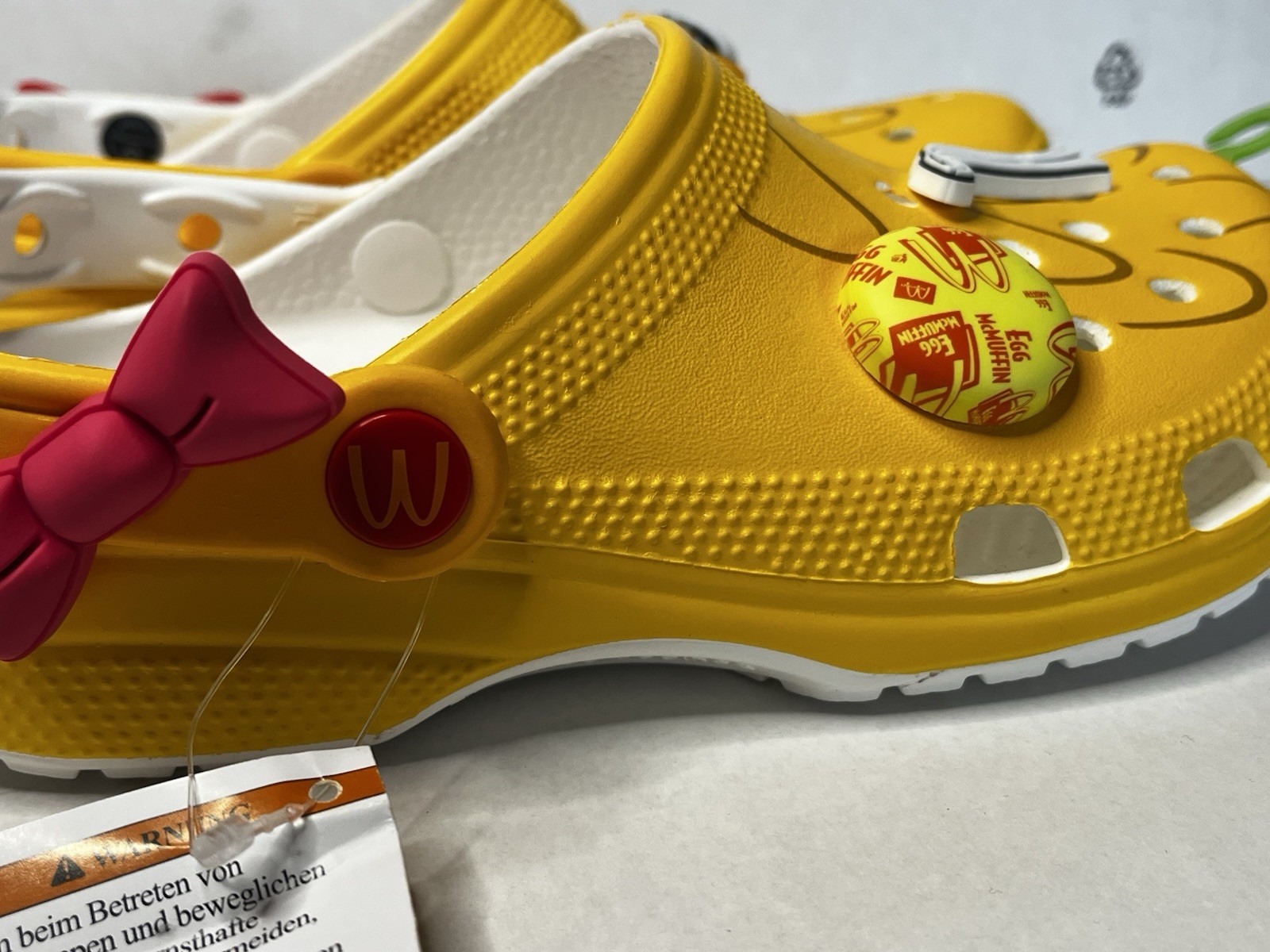 Crocs x McDonald’s W6 M4 Yellow Classic Birdie Big Bird Clog 2023 Edition