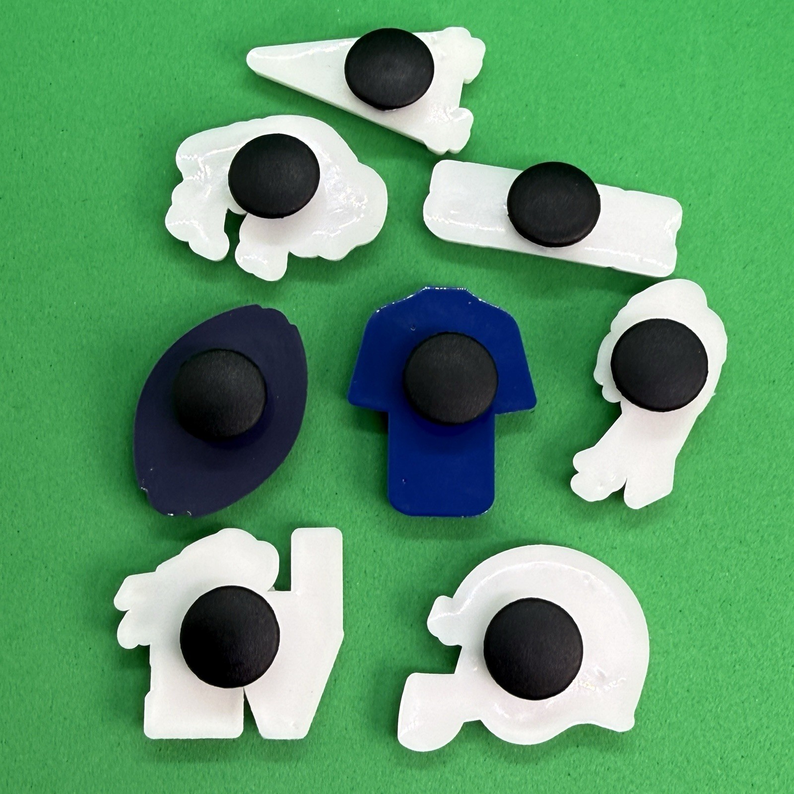 12-Pack Buffalo Bills Shoe Charms Mafia NFL Josh Allen Helmet Fan Charm