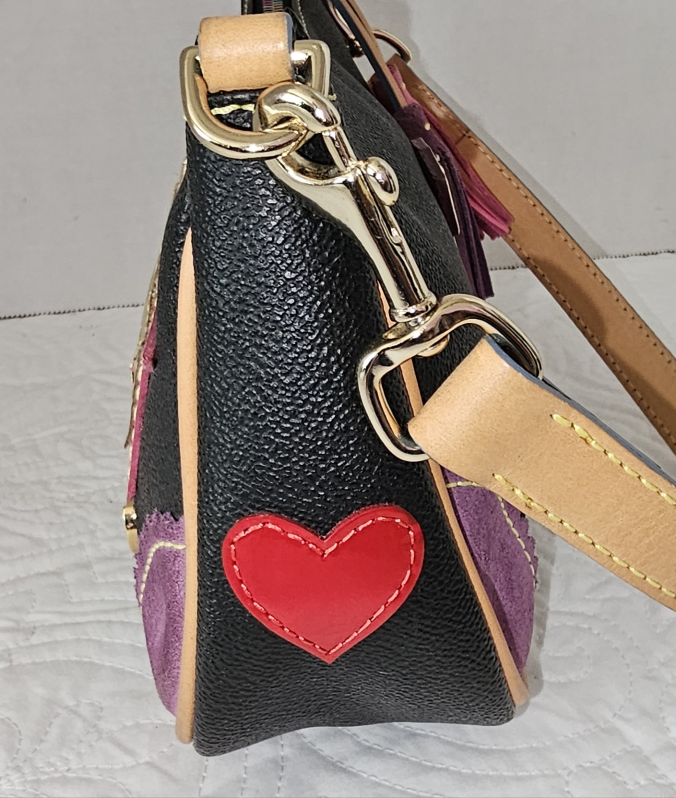DOONEY & BOURK Vintage Lohan 1 Limited Edition Shoulder Bag Brown Leather