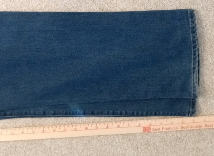 MBX Slim Fit Leg Mid-Rise Jeans Stretch Denim Dark Wash Men’s 40X30 Actual R:11