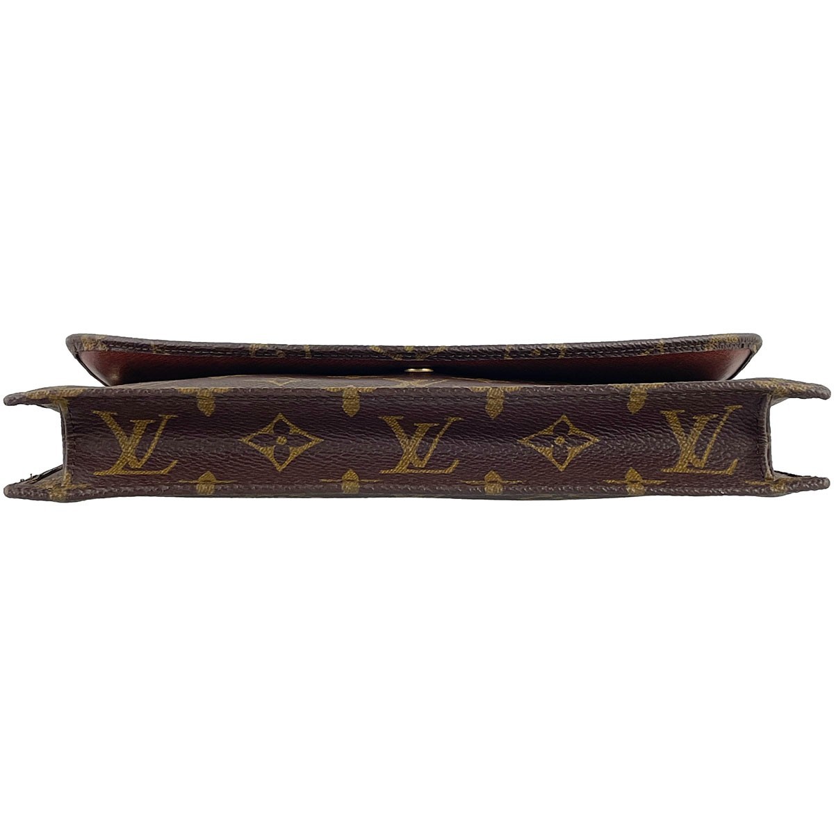 Louis Vuitton Monogram Pochette Rabat 23 Leather Brown Clutch bag 4724