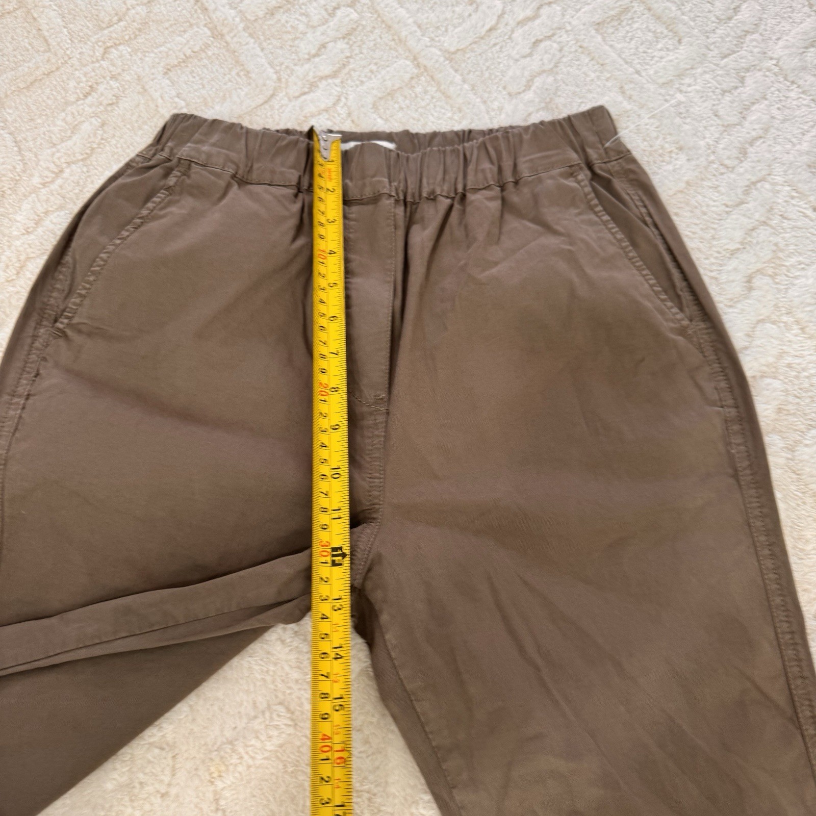 Pistola Gray In Style Straight Chinos Pants Women 2 Size XS Casual Relax Pull On