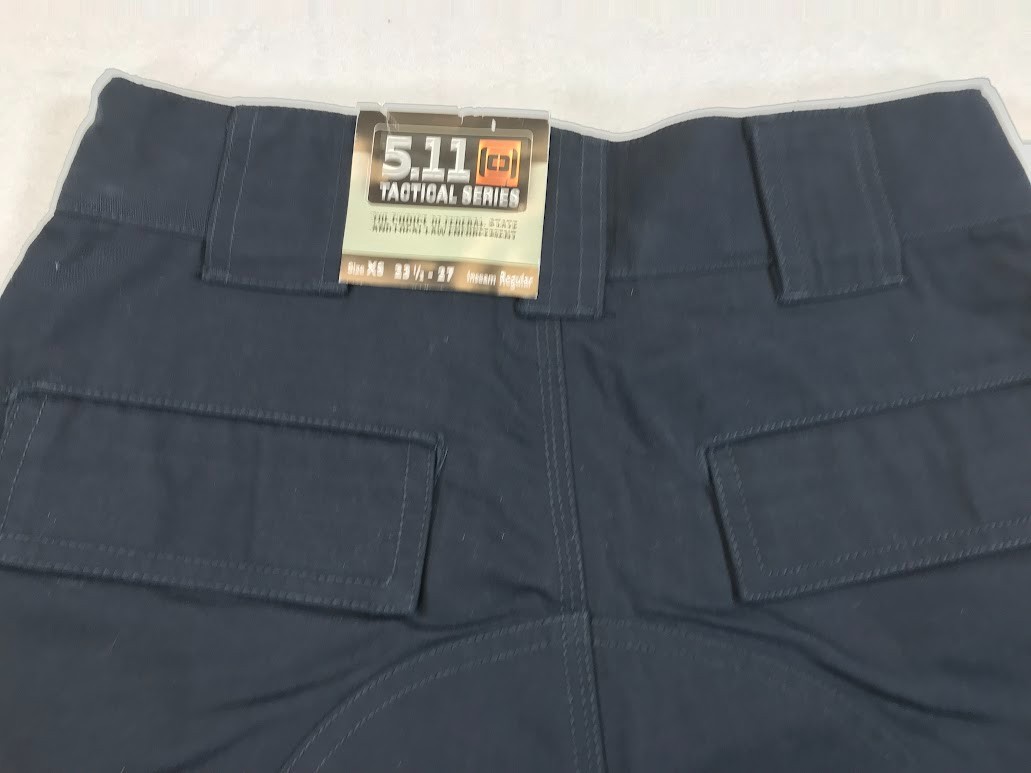 NWT 5.11 Tactical Men’s TDU Rip-Stop Poly/Cotton Navy Pants #74003, Size XS