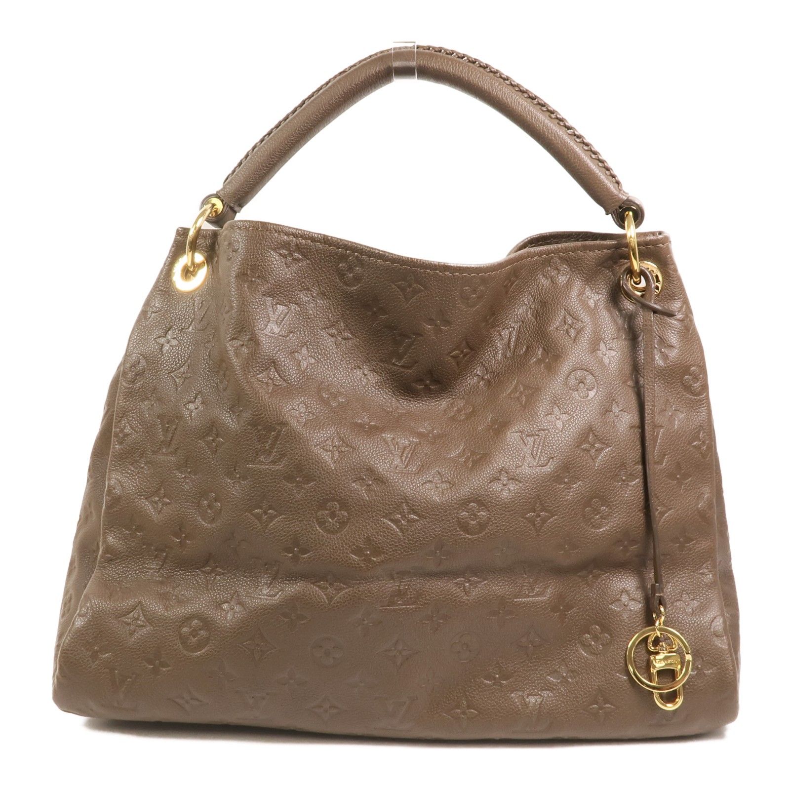 LOUIS VUITTON LV GHW Artsy MM Shoulder Bag M93448 Monogram Empriente Brown