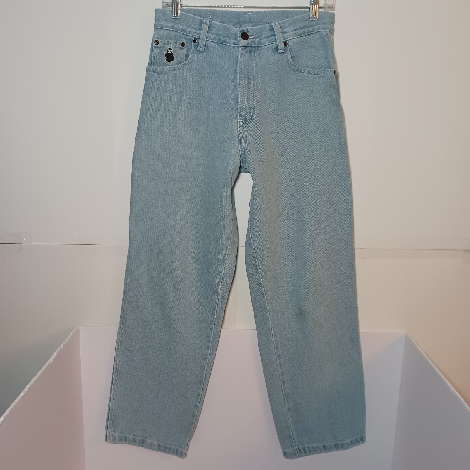NNSNS Yeti Stone Washed Baggy Carpenter Jeans Mens Sz 26X30 Blue Skater