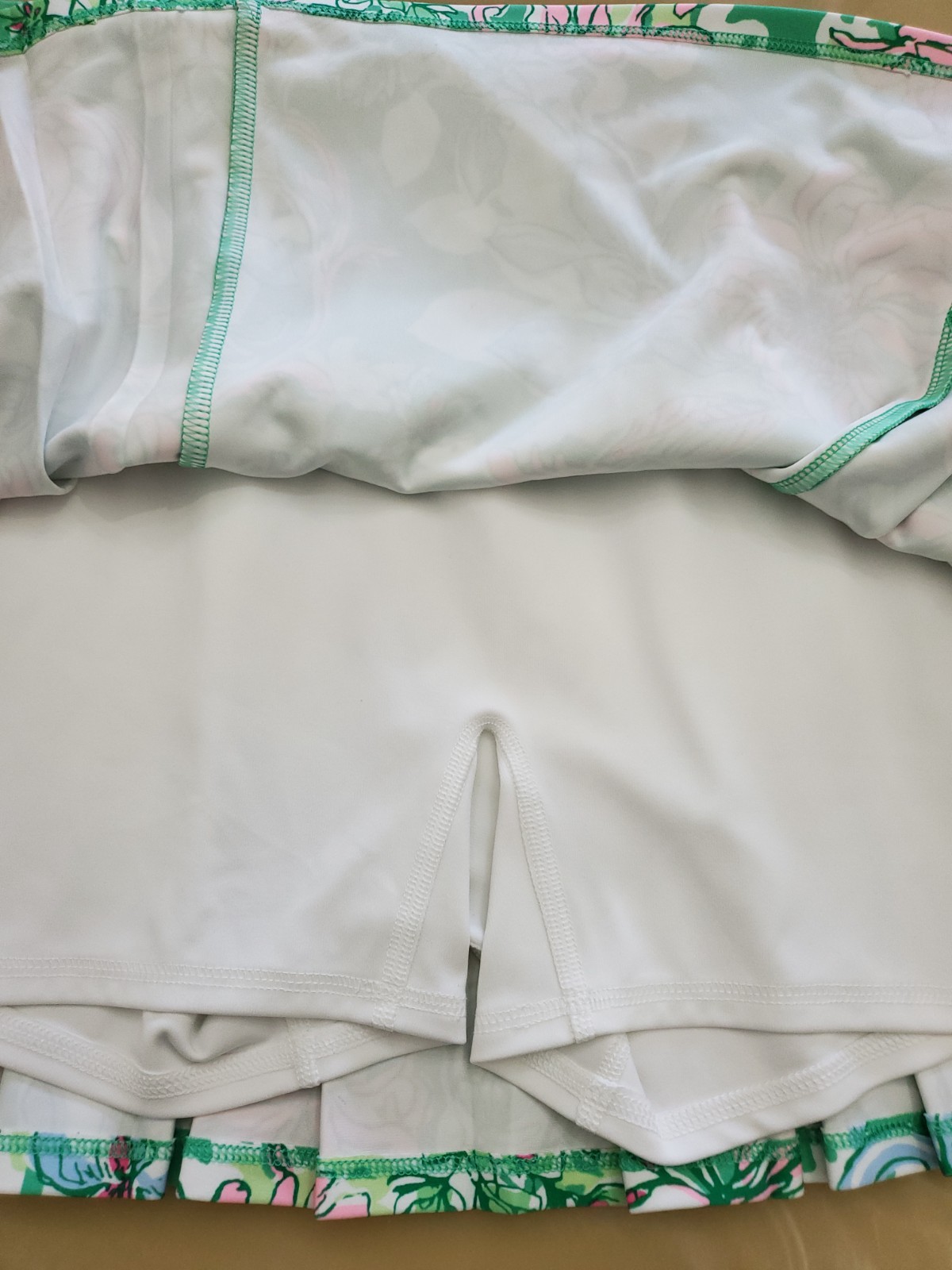 Lilly Pulitzer Women’s Bacio Skort UPF 50+ Spearmint Blossom Views Medium