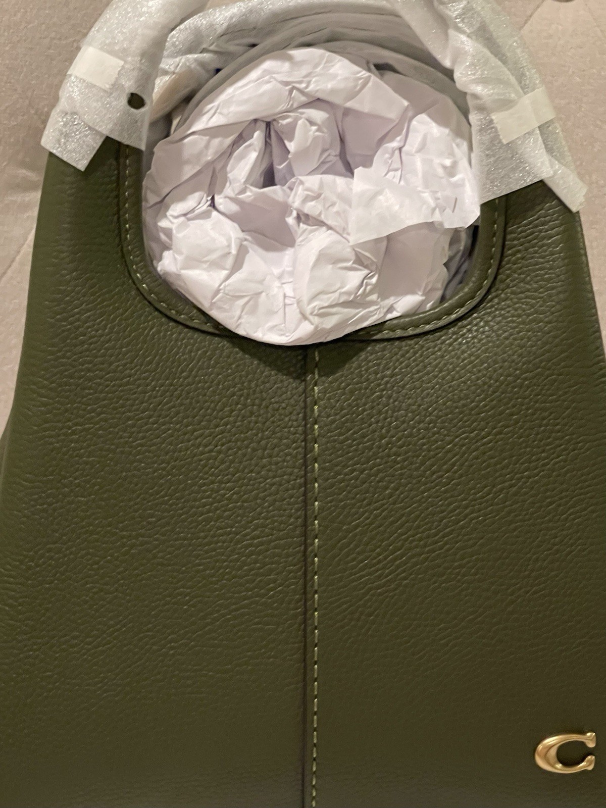 Coach Lana 23 Shoulder /Crossbody Bag In Olive NWT