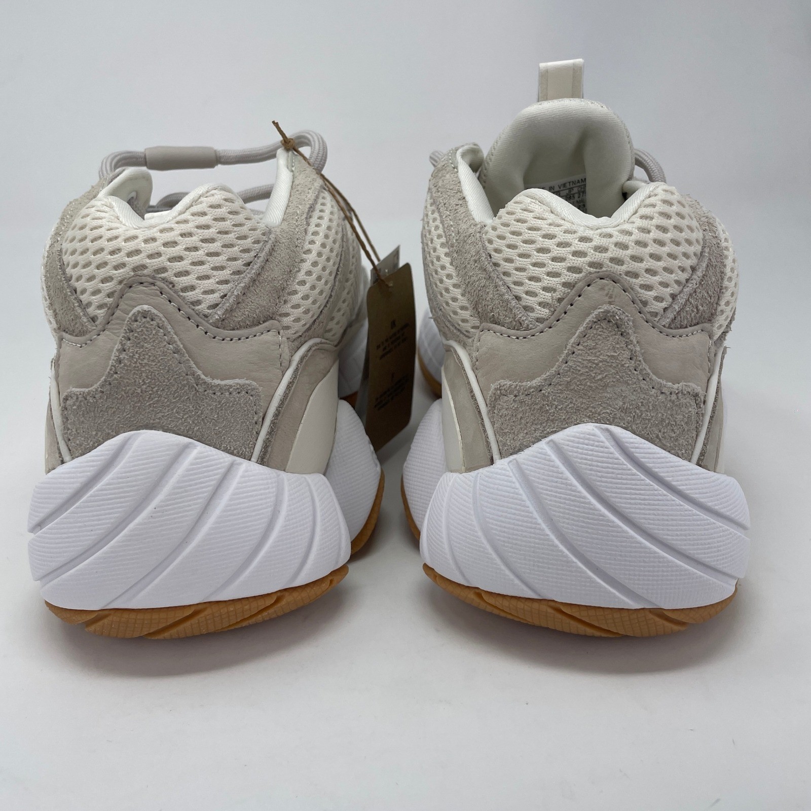 Adidas Yeezy 500 Stone Taupe Mens Sneakers ID1600 Grey Gum Sole Size 10.5 NIB