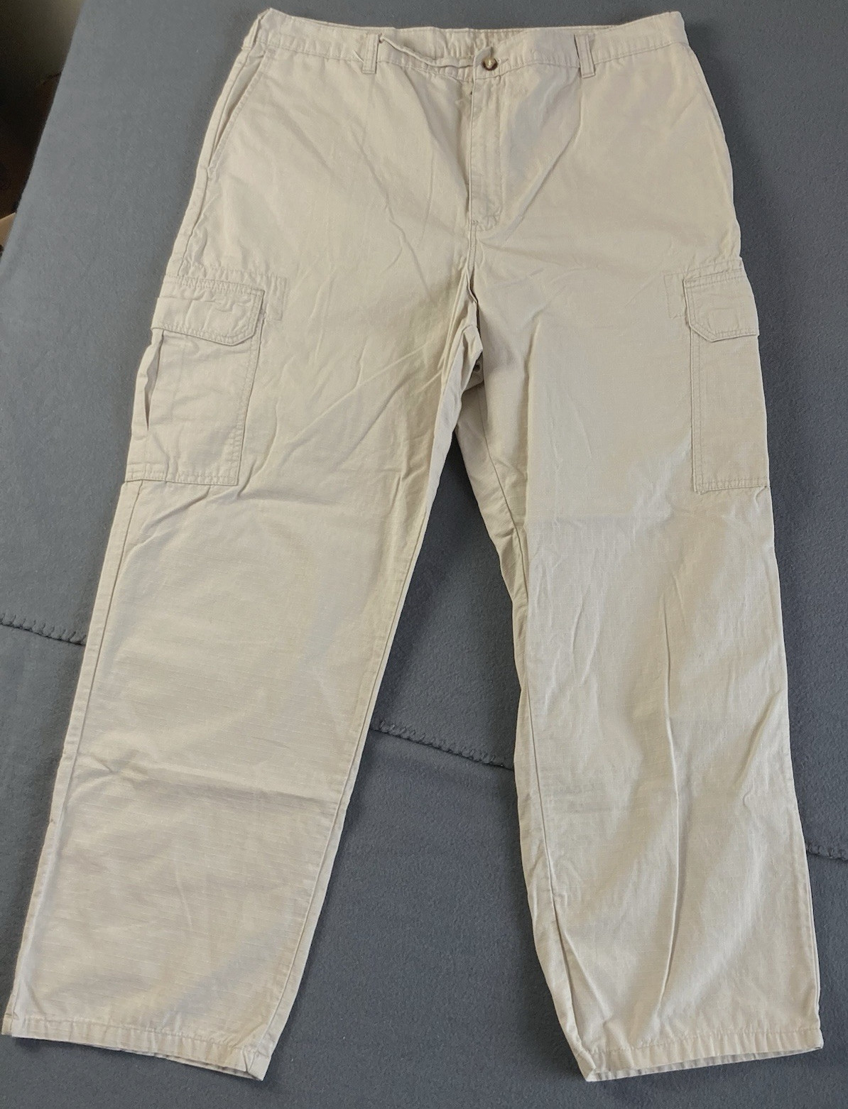 Dickies Ripstop Cargo Pant Men’s 38X30 Beige Tan Khaki Utility Work Outdoor