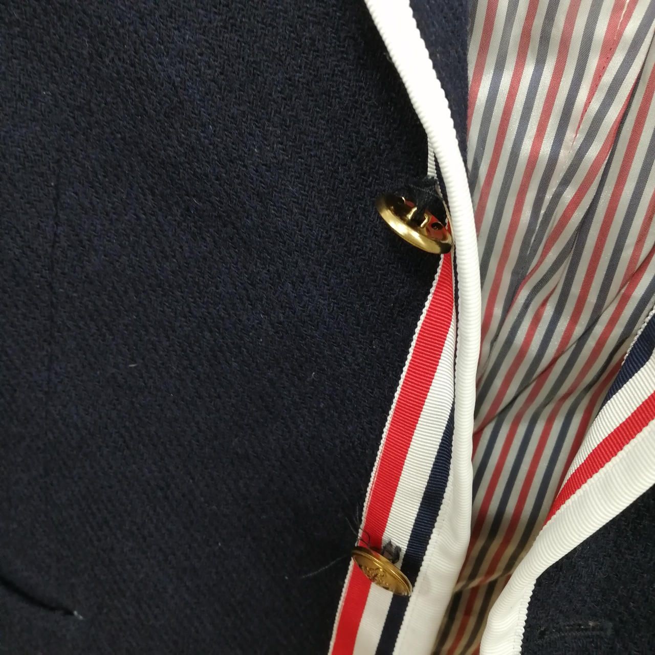 THOM Browne Collaboration Tailored Jacket NVY Used