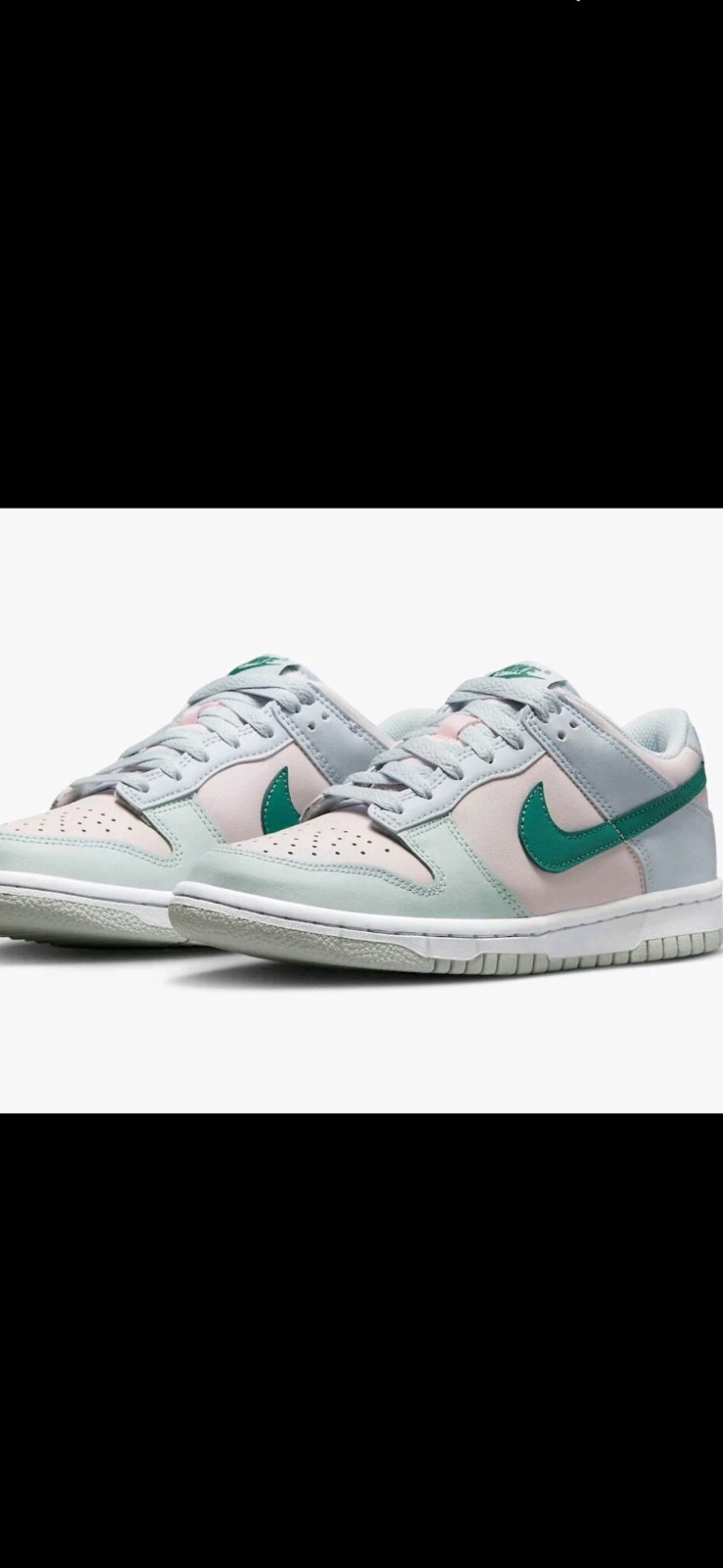 Nike Dunk SB Low Top Lace-Up Colorblock Sneaker Pink Gray Teal FD1232-002