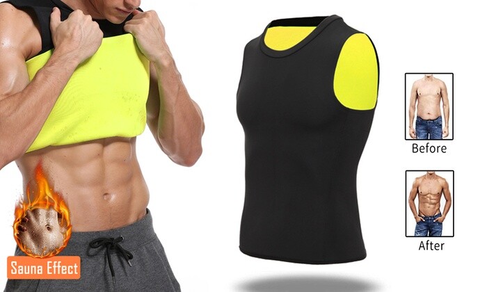 Men & Women Sauna Sweat Slimming Trainer Vest Neoprene Yoga Thermal Body Shaper