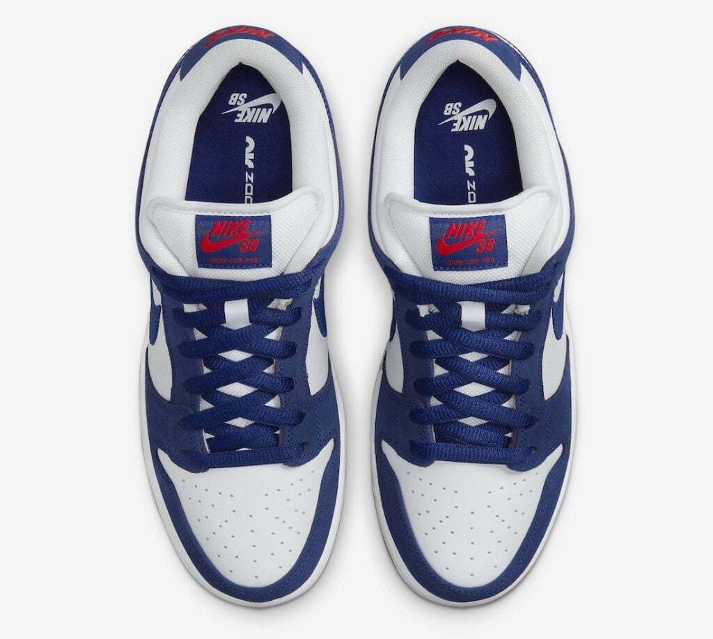 Nike SB Dunk Low Los Angeles Dodgers / Deep Royal Blue DO9395-400 Men’s US4-14