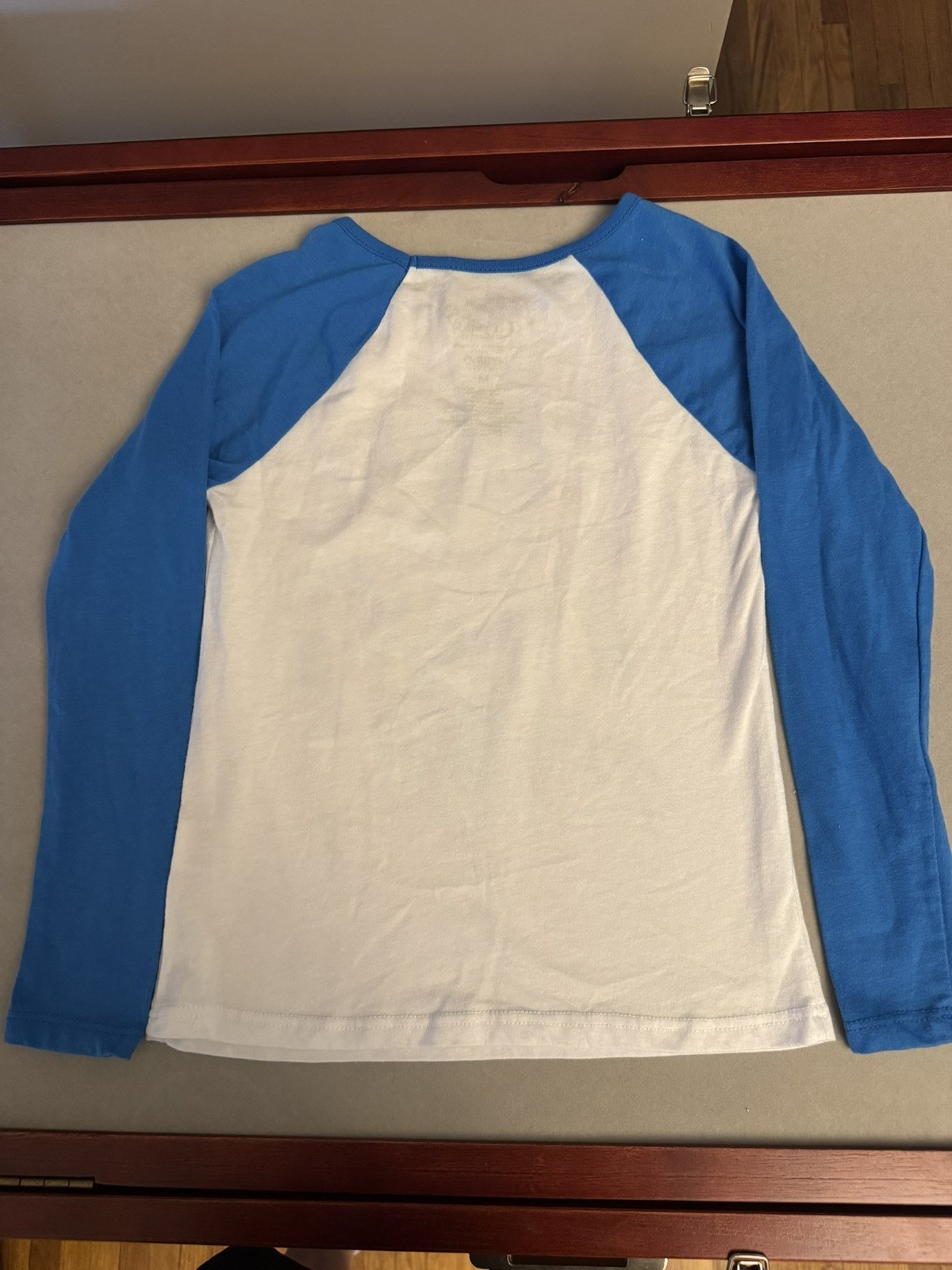 Sailor Moon Crystal Season III Baseball Tee Kawaii Anime Blue White Medium 90’s