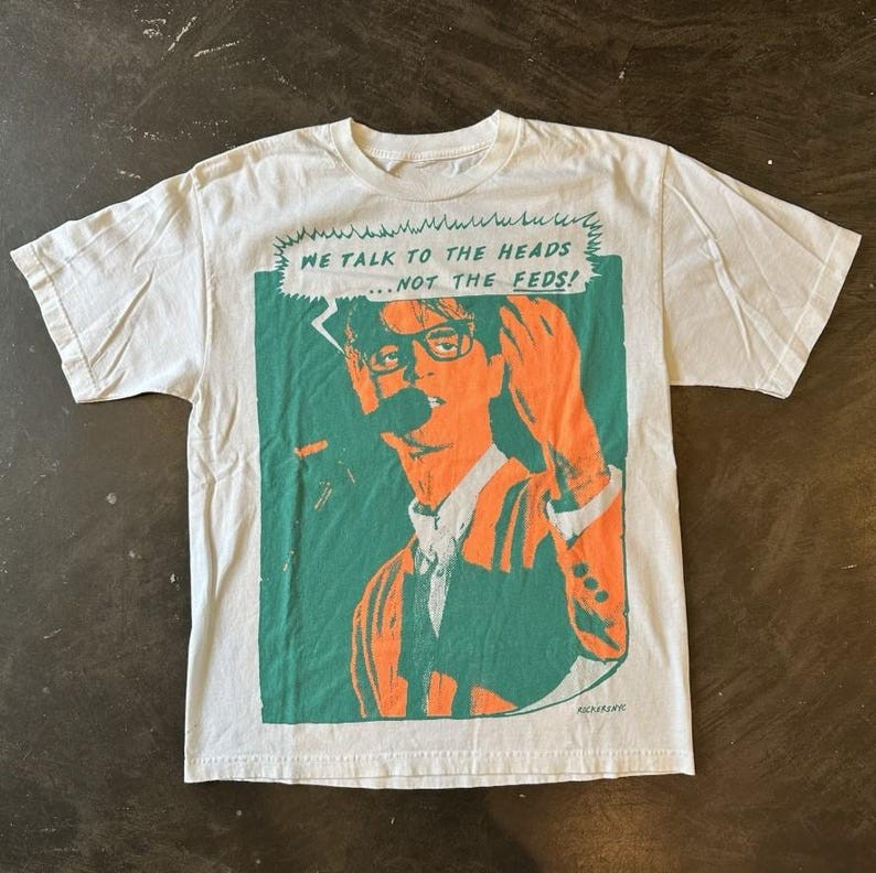 Talking Heads T-Shirt 90s Remake Design Short Sleeve tee Classic NH25701