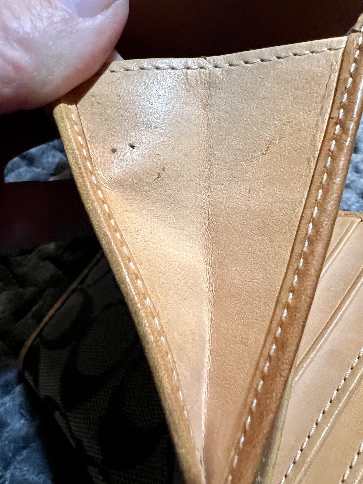 Coach C Logo/Monogram Bifold Wallet
