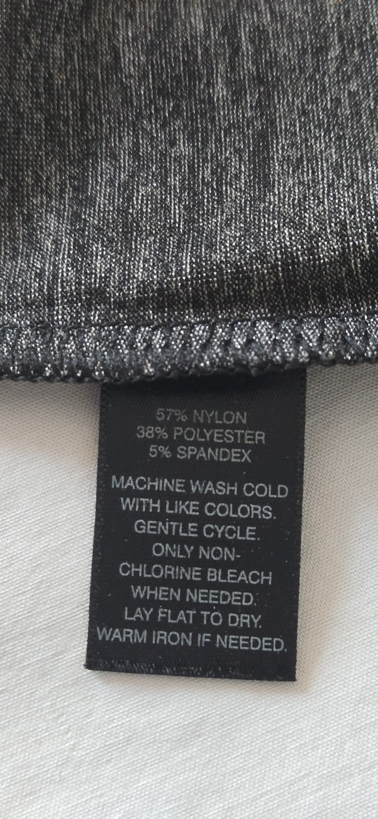 White House Black Market Black Sleveless Tank XXS Silver Accents Cowl Neck