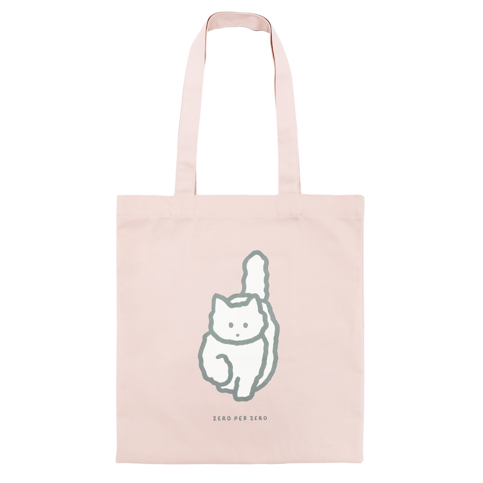 ZeroPerZero Premium Cotton Eco Tote Bag (36x39cm)