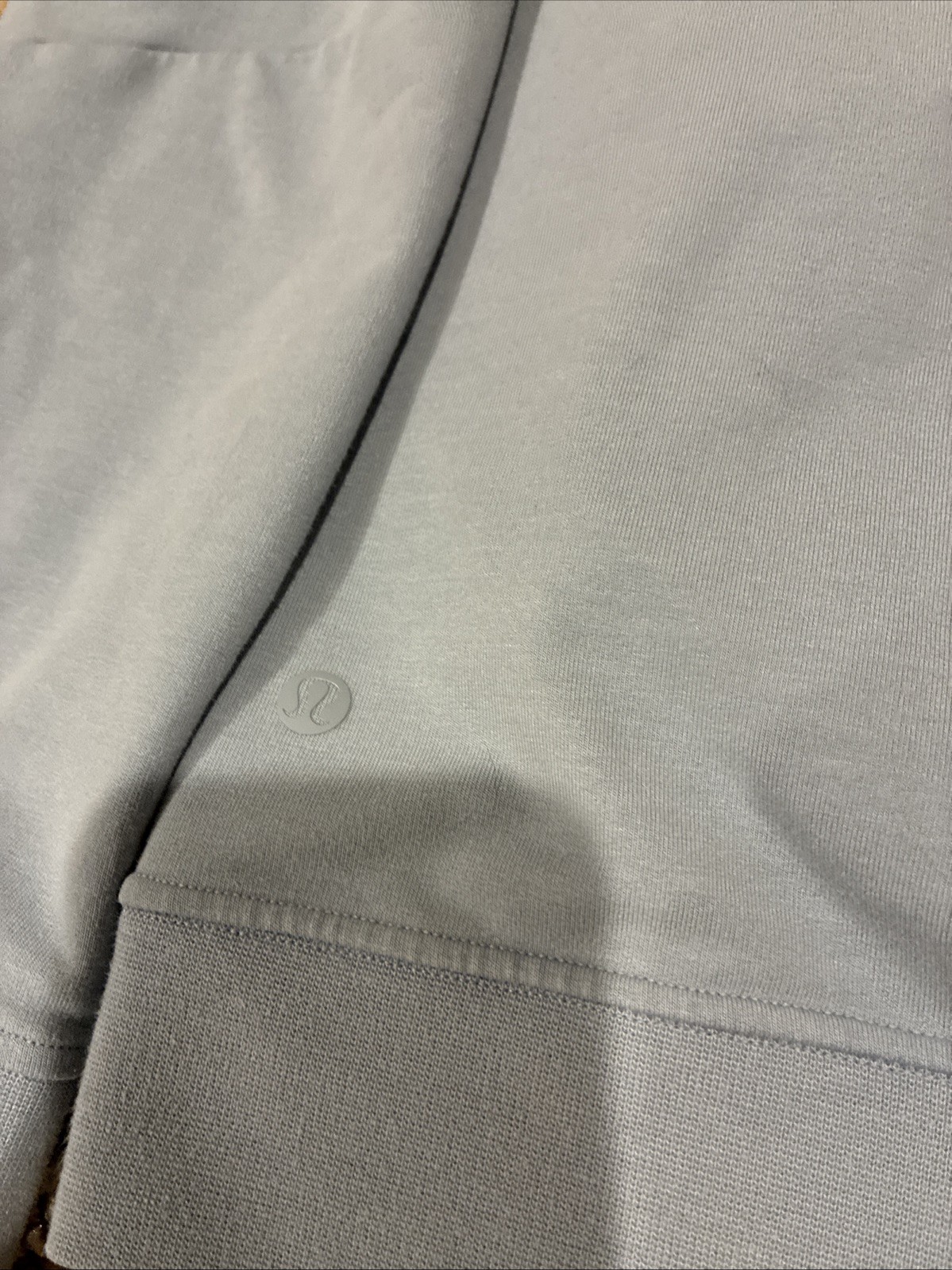 MENS lululemon Smooth Spacer Pullover Hoodie Light Blue Size Medium