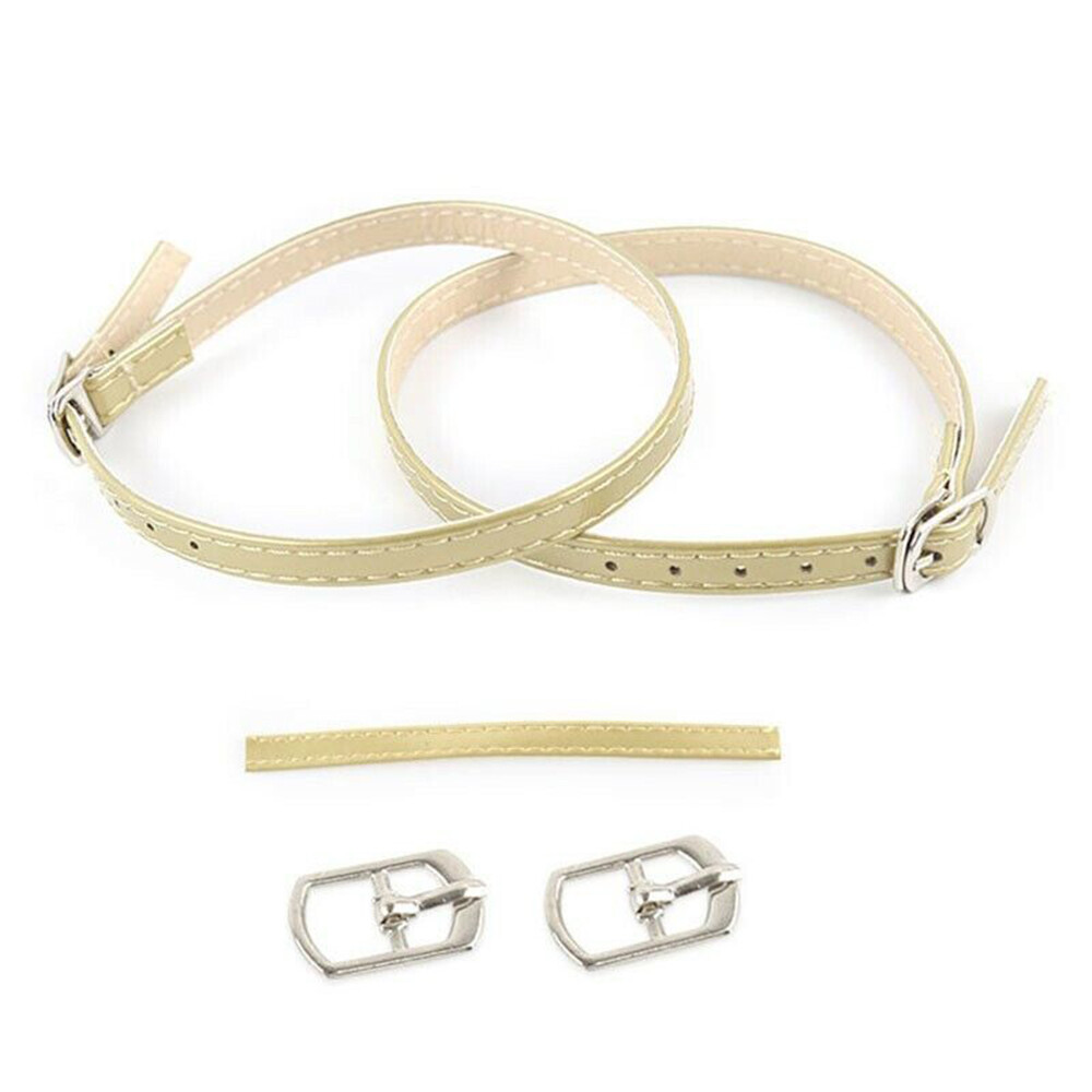 2Pcs Detachable Shoe Straps Heel Buckle Belt Removable Ankle Strap Pump Decors