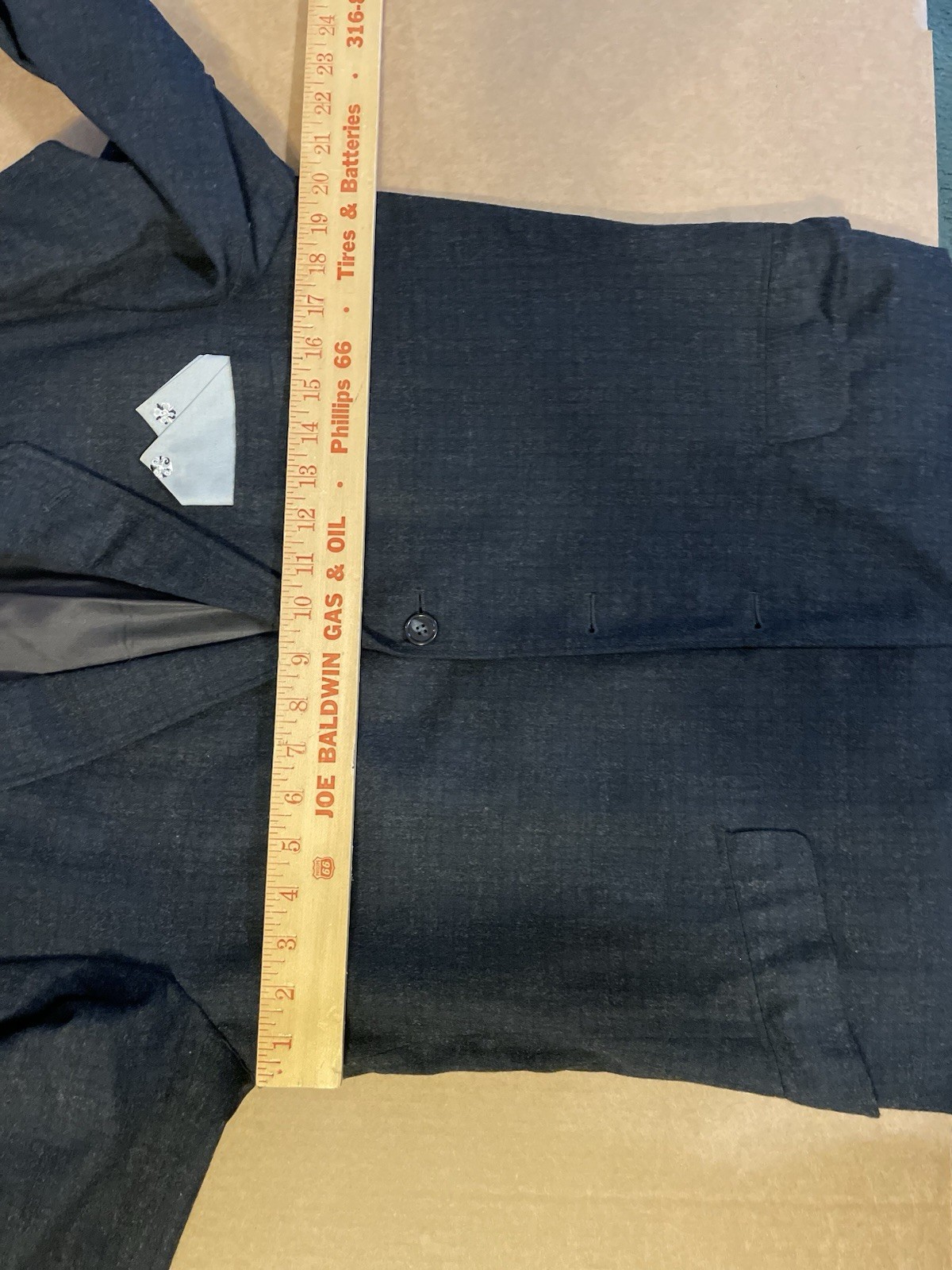 1960’s Men’s Wool Blend Blazer Golden Brent See Pictures Details