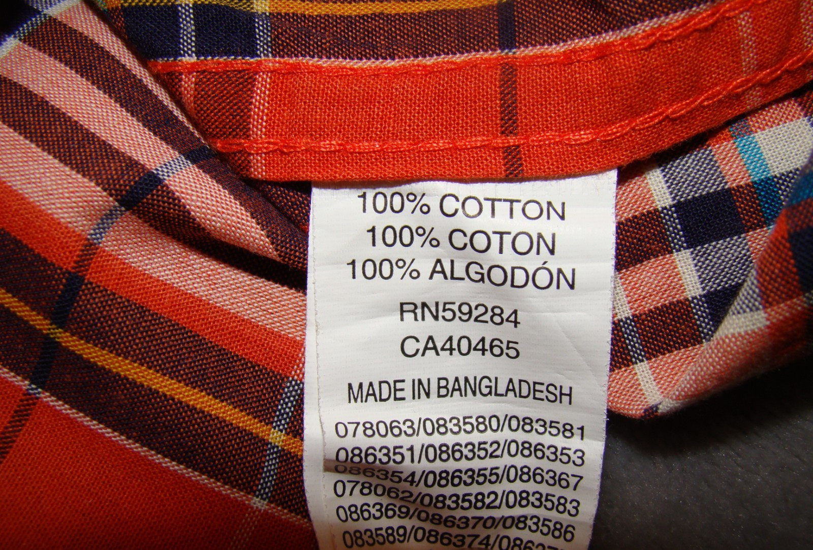 NWT The Children’s Place Boys Size Small 5-6 Plaid Long Sleeve Button Shirt
