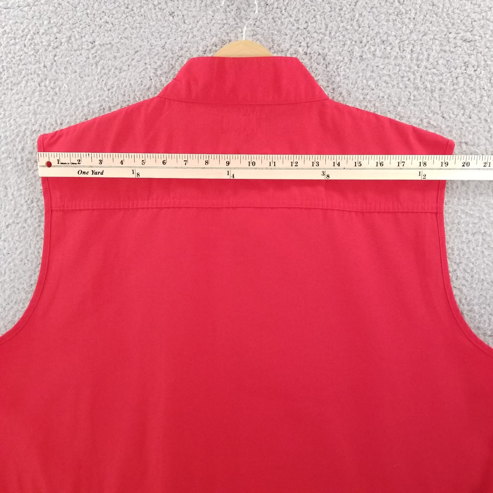 Guideboat Company Sailing Vest Mens XXL Red Full Zip Boating Yachting Cuttyhunk